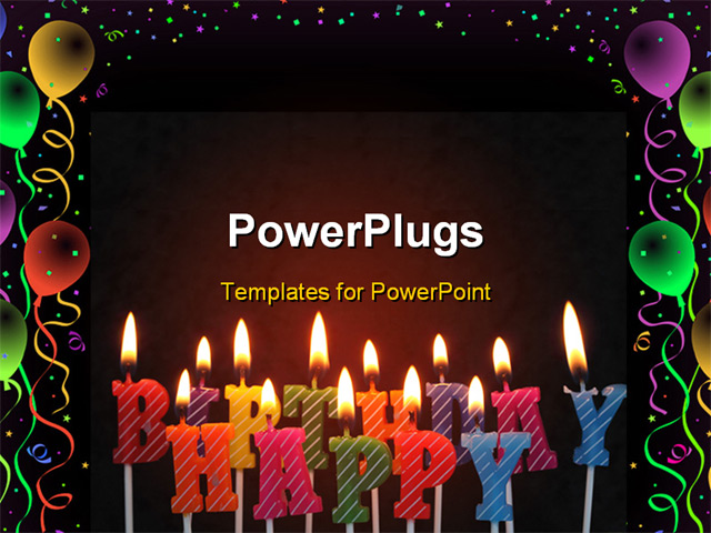 birthday template cyberlink powerdirector
